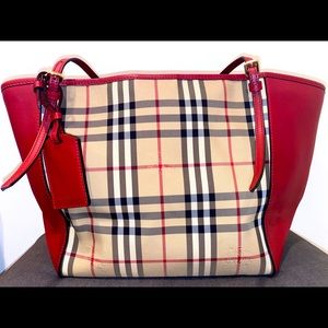 Burberry horseferry tote bag